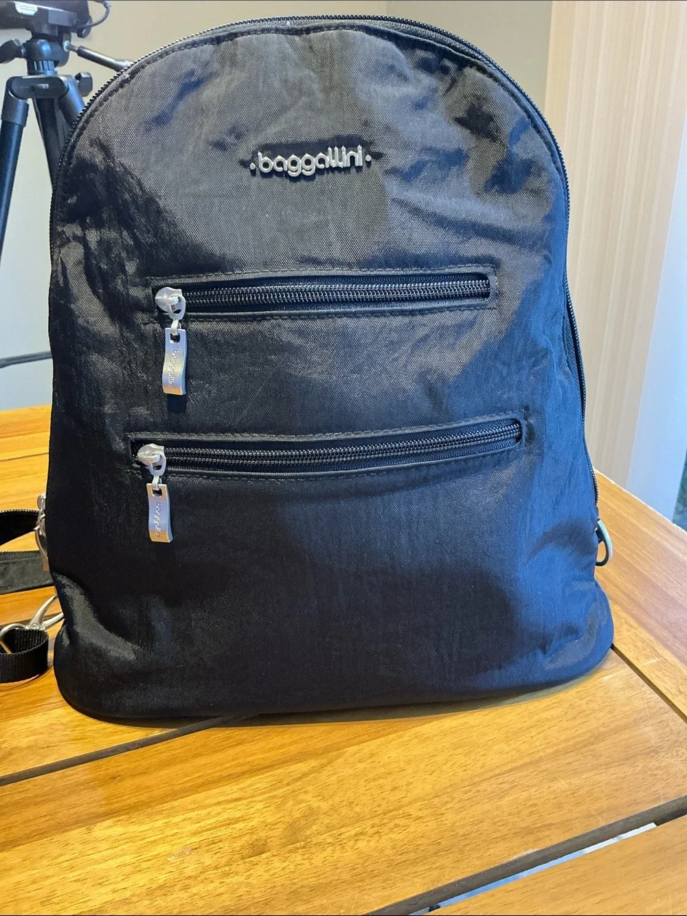 Black Men's Casual Backpack - Baggallini